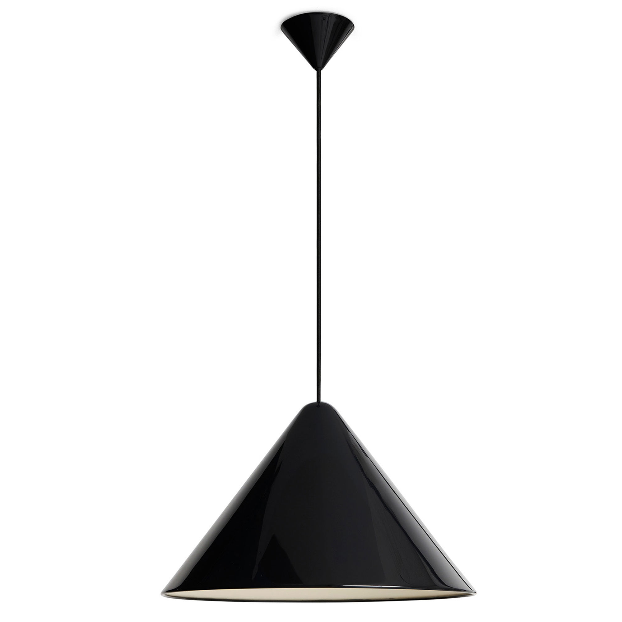 Hay Compass Pendant Pendel 43 Cm  Soft Black