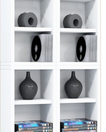 Høj Reol  Quot Almera Quot  175   42   20 Cm  Hvid