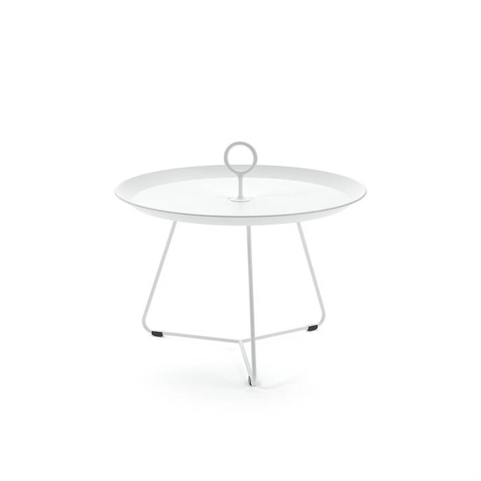 Houe Eyelet Sidebord ø57   Cm Muted White  : Erling Christensen Møbler
