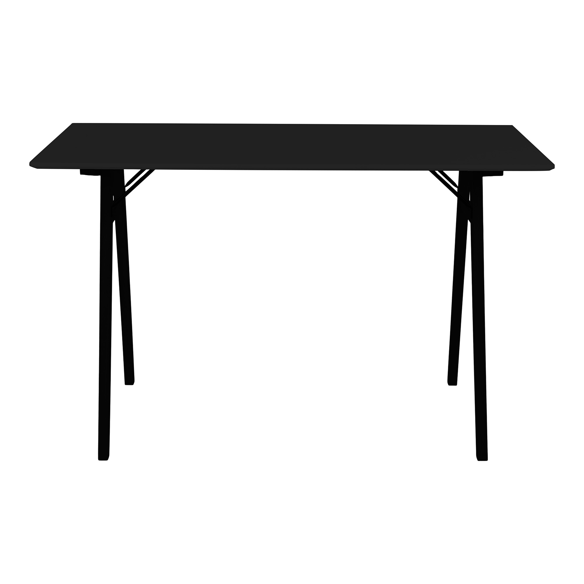 House Nordic Vojens Skrivebord  Rektangulær Sort Mdf Og Gummitræ  120x60