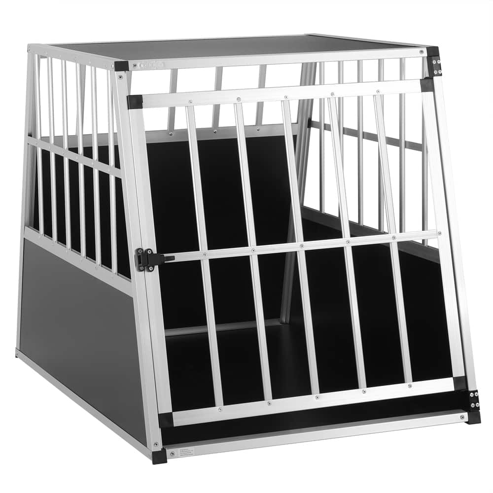 Hundetransportkasse 90x66x72 Cm Aluminium