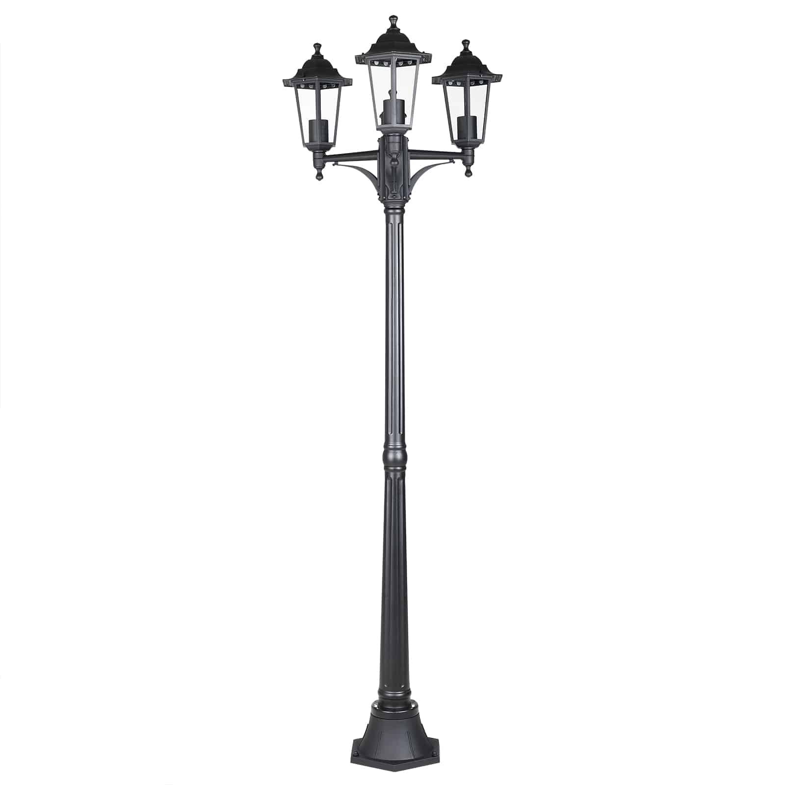 Kandelabre Garden Lantern Willow Garden Light 176 Cm Antracit