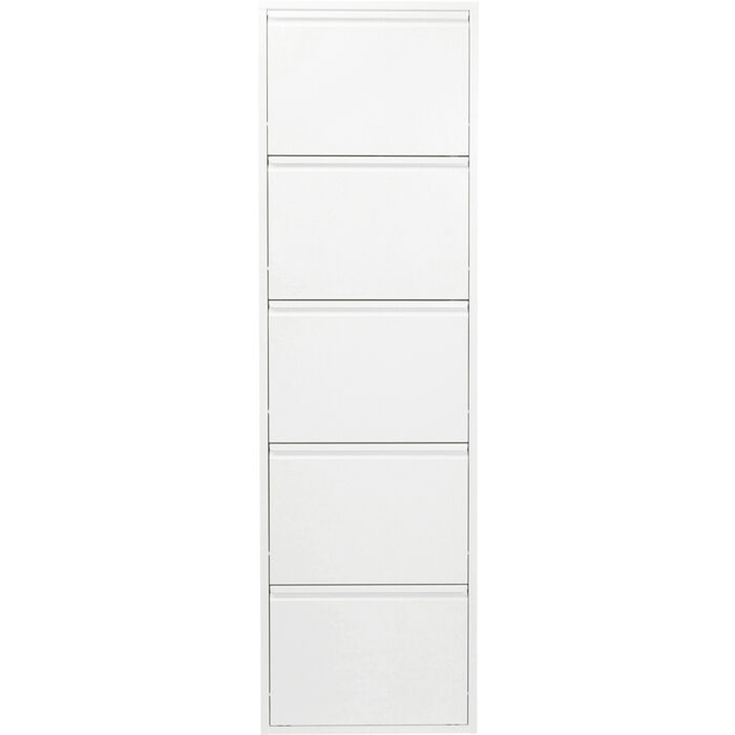 Kare Design Caruso   White Skoskab       Rum Hvid Stål