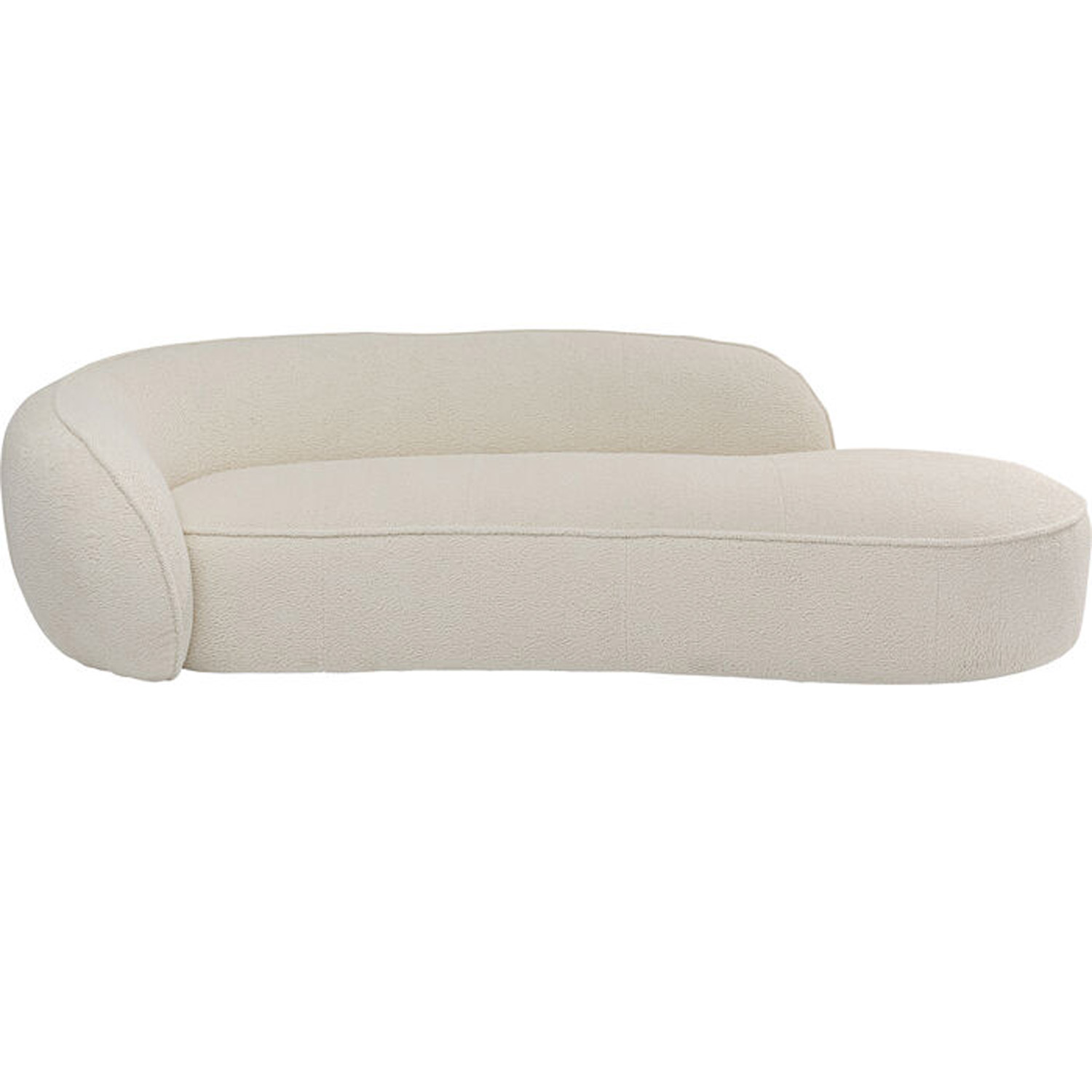 Kare Design Recamiere Wonder Chaiselong Creme Polyester Og Polypropylen