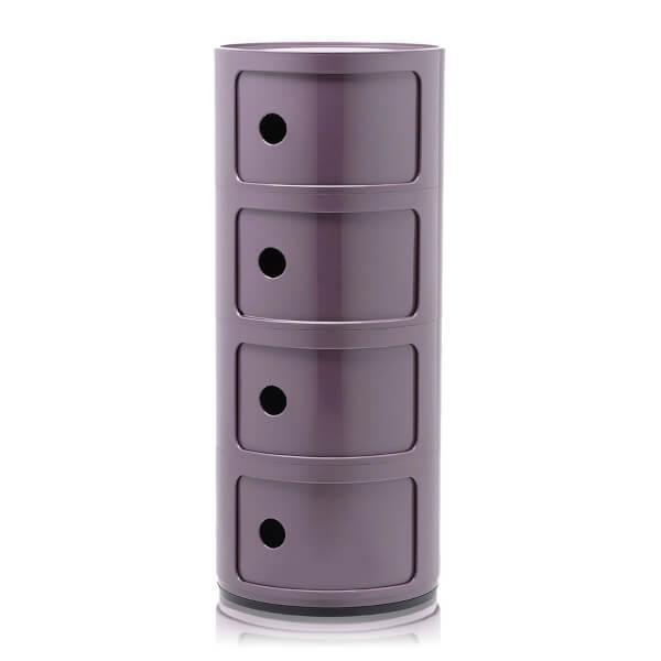 Kartell Componibili Classic   Rum Violet  : Erling Christensen Møbler