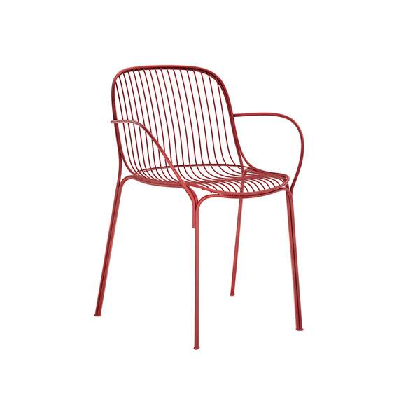 Kartell Hiray Havestol Med Armlæn Bordeaux  : Erling Christensen Møbler