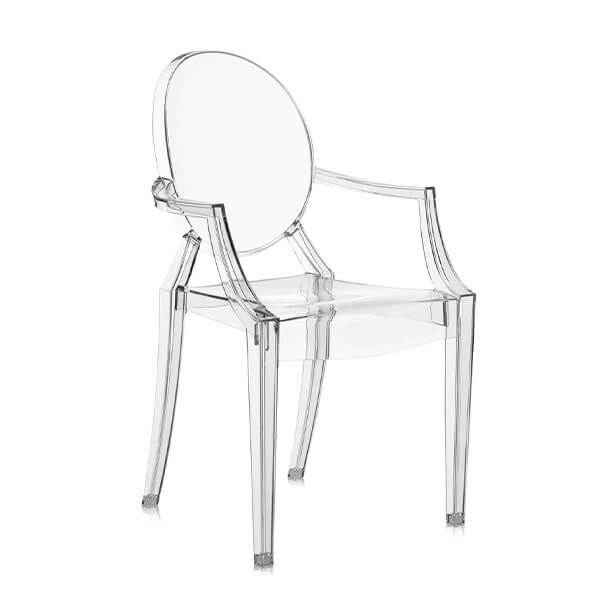 Kartell Louis Ghost Spisebordsstol Krystal  : Erling Christensen Møbler