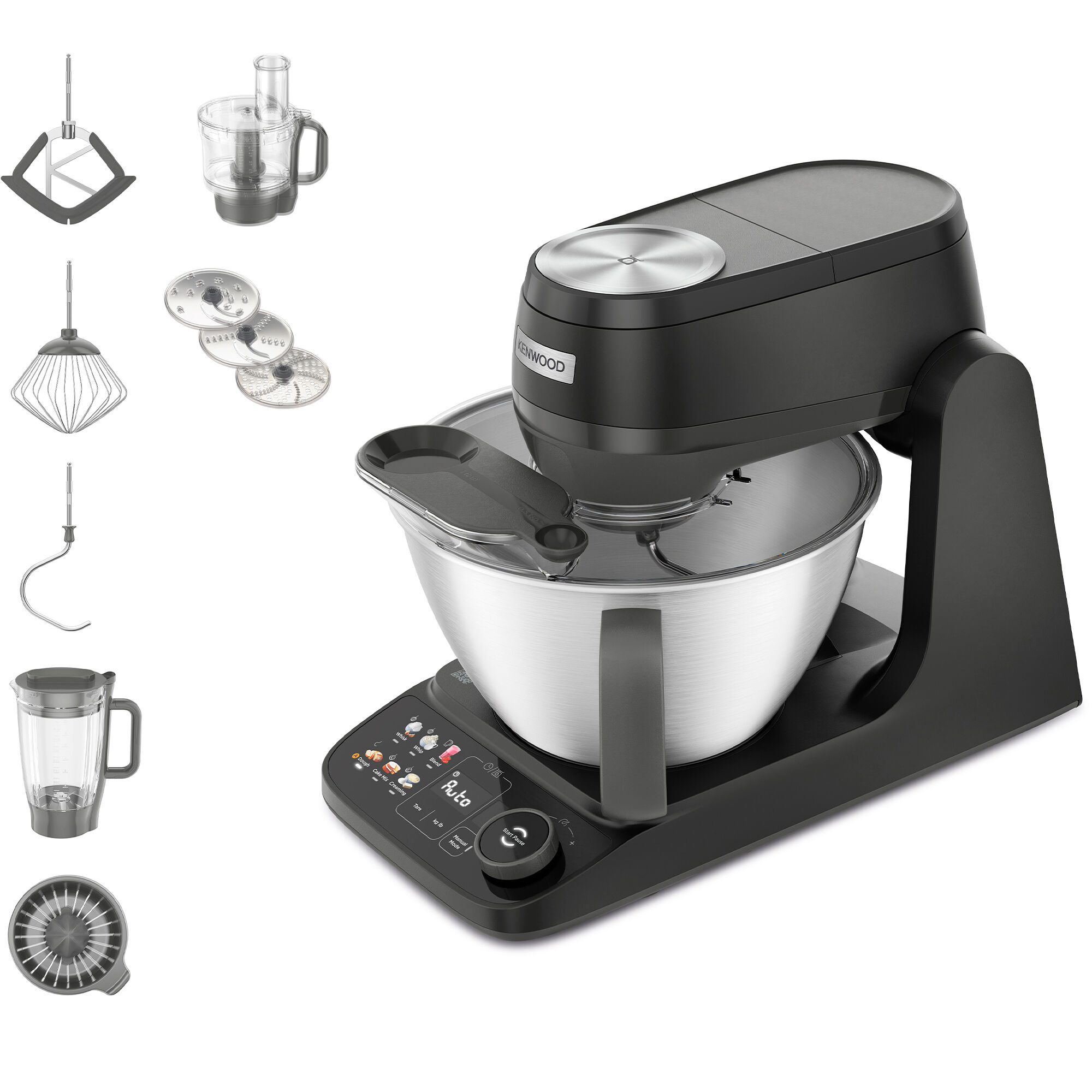 Kenwood Khc40 050 Bk Køkkenmaskine  Sort
