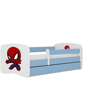 Kocot Kids Seng Babydreams Blue Spiderman Uden Skuffe Med Madras 140 70