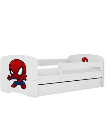 Kocot Kids Seng Babydreams White Spiderman Med Skuffe Med Madras 140 70