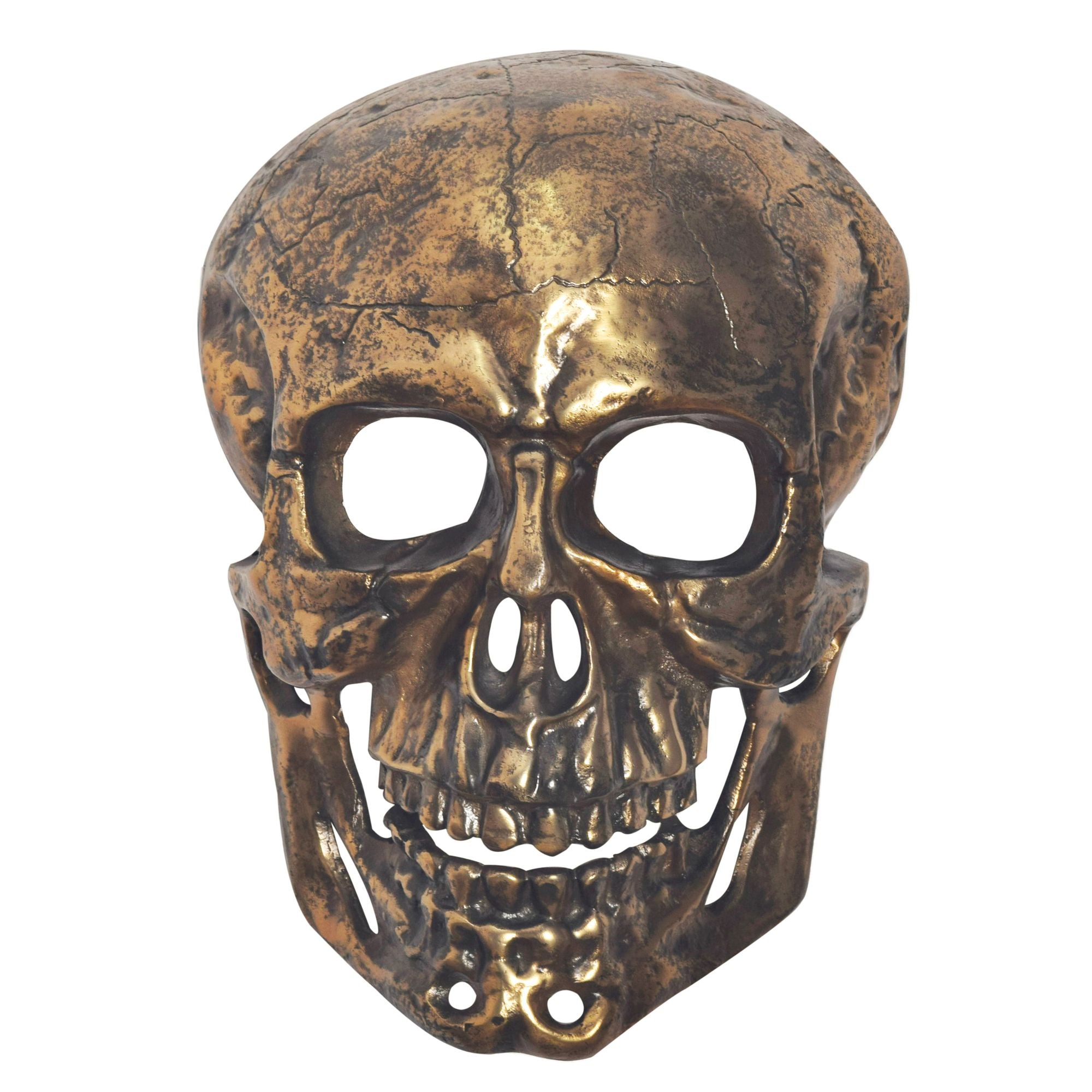 Kranie Vægdekoration  Aluminium  Guld  41 Cm  Stort Kranie  Designer Vægdekoration  Metaldekoration  Moderne Aluminium  Boligindretning Kranie  Vægskulptur  Dekoration  Boligtilbehør