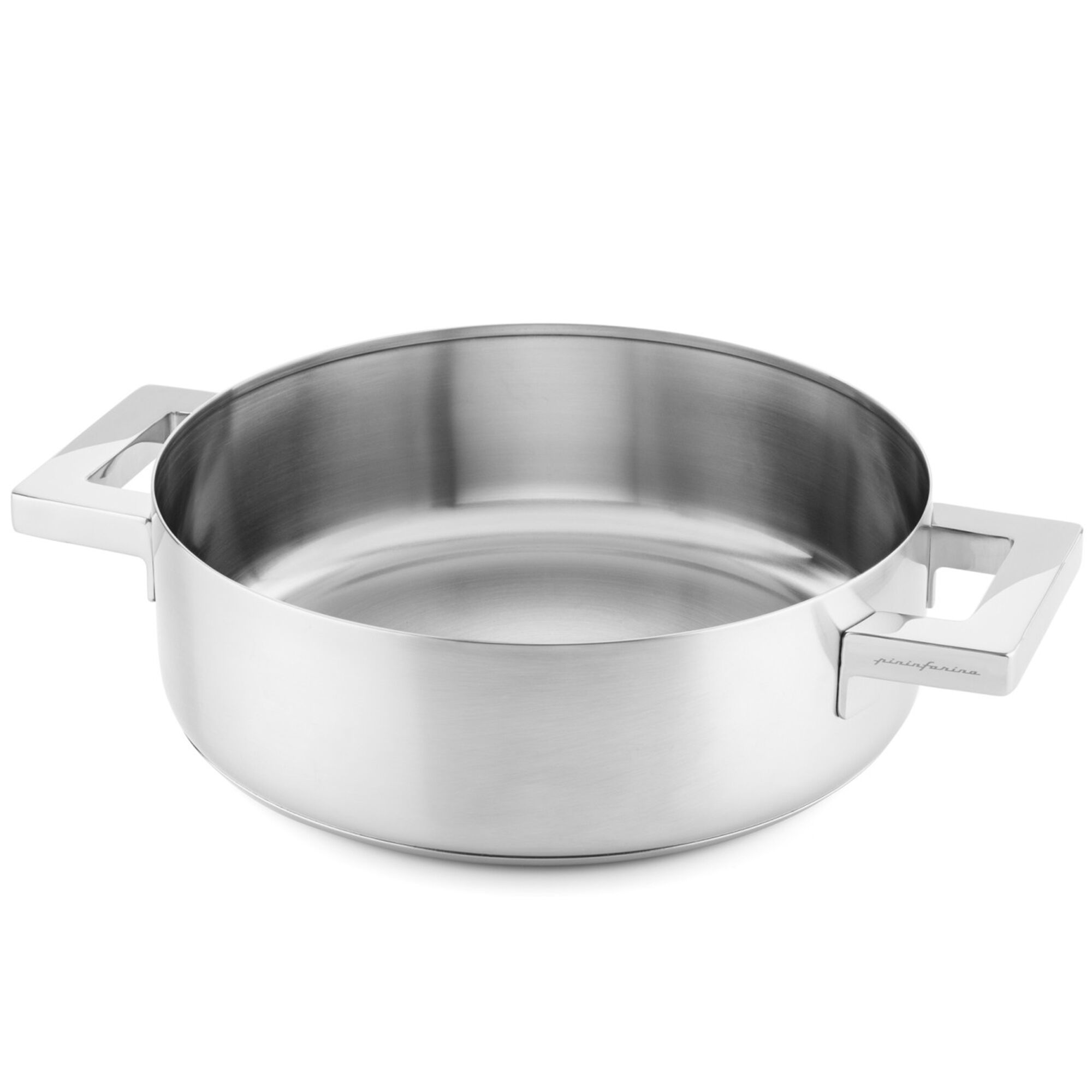 Mepra Stile Traktørpande Med To Håndtag 24 Cm Rustfrit Stål