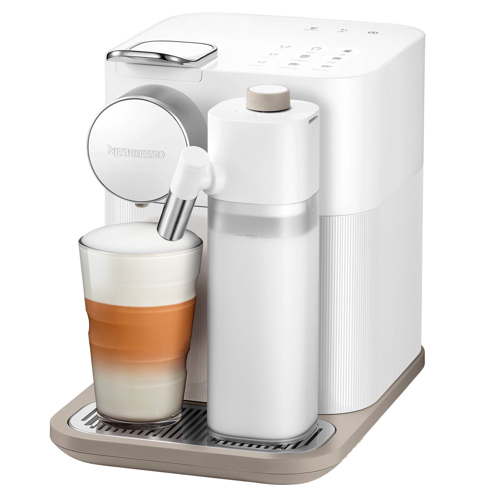 Nespresso Gran Lattissima Kaffemaskine Liter Hvid