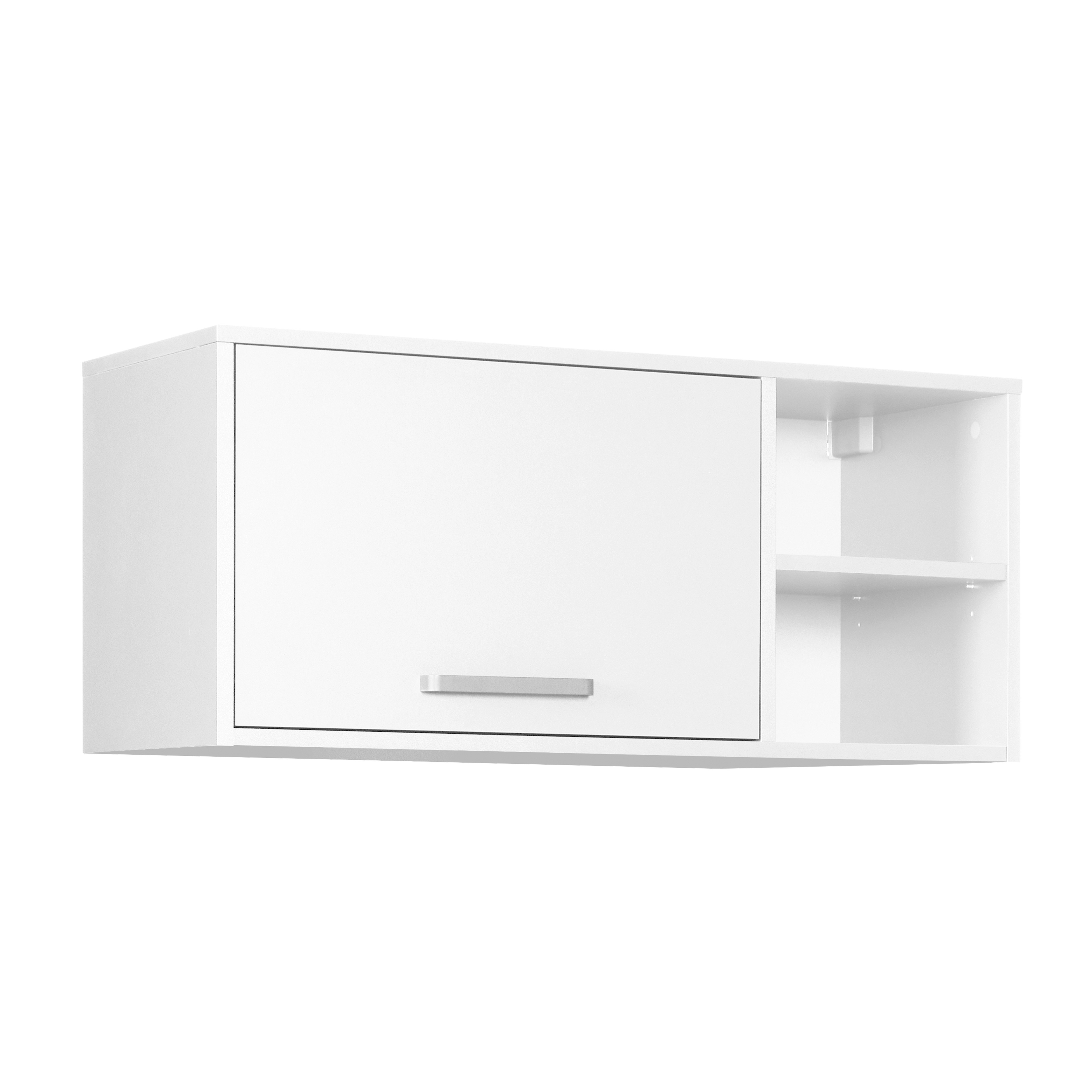 Nordic Living Collection Lifestyle Studio Flow Overskab Til Bryggers       Låge    Hylde Hvid Melamin