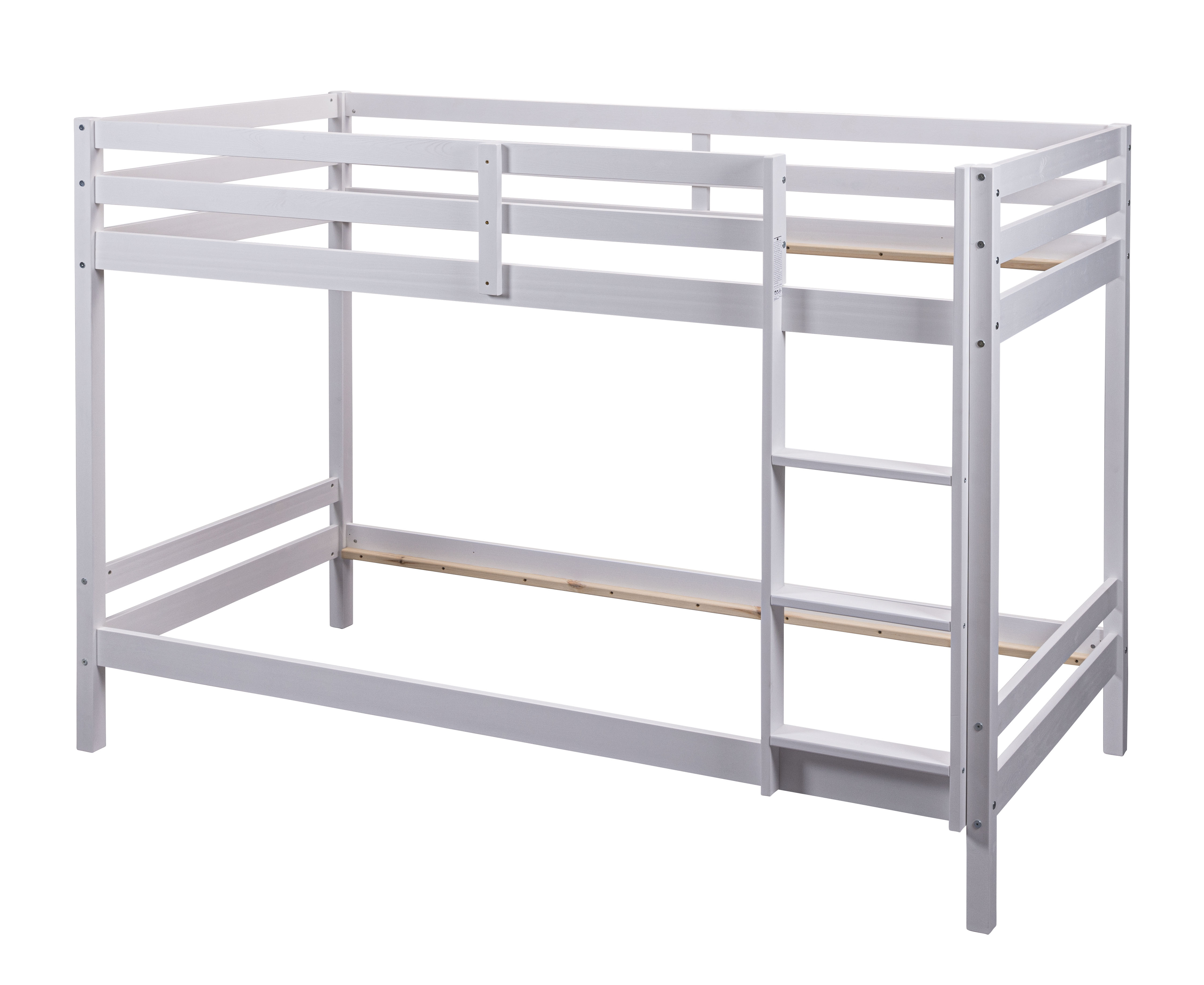 Nordic Living Collection Lille Cloud Køjeseng       Stige Hvid Træ  207x96x150