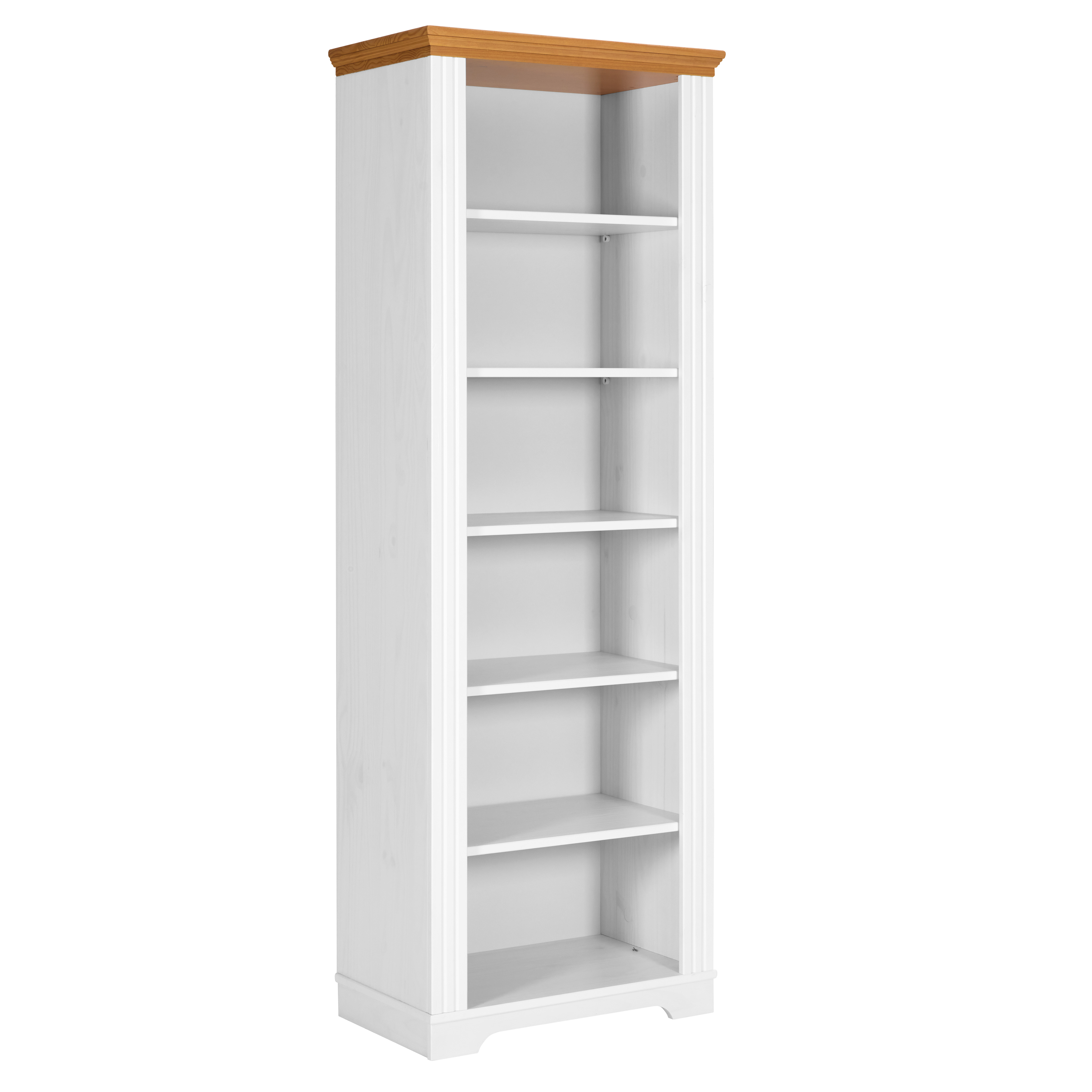 Nordic Living Collection Maluno Reol       Hylder Natur Og Hvid Fyrretræ