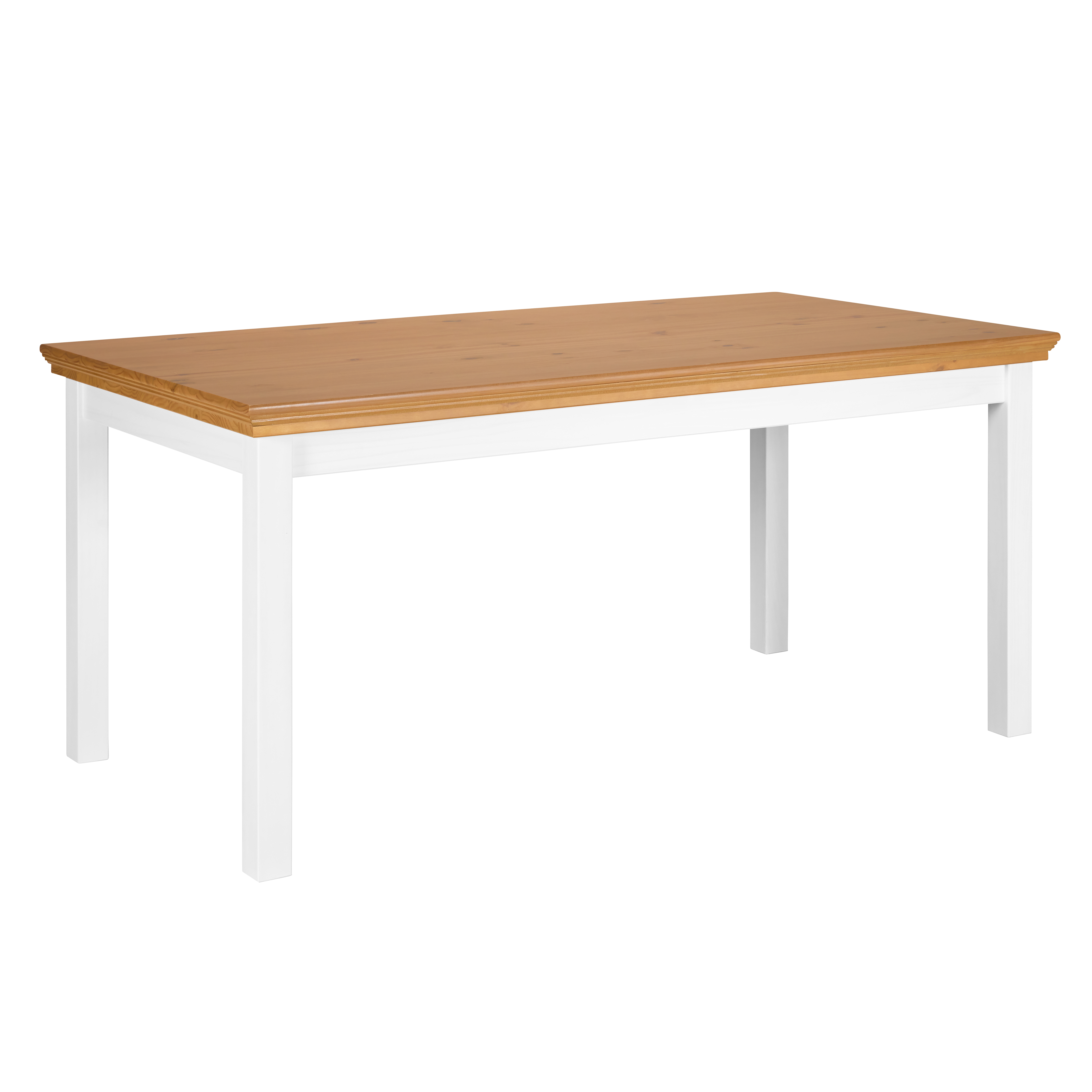 Nordic Living Collection  Maluno Spisebord  Rektangulær Natur Og Hvid Fyrretræ  170x90