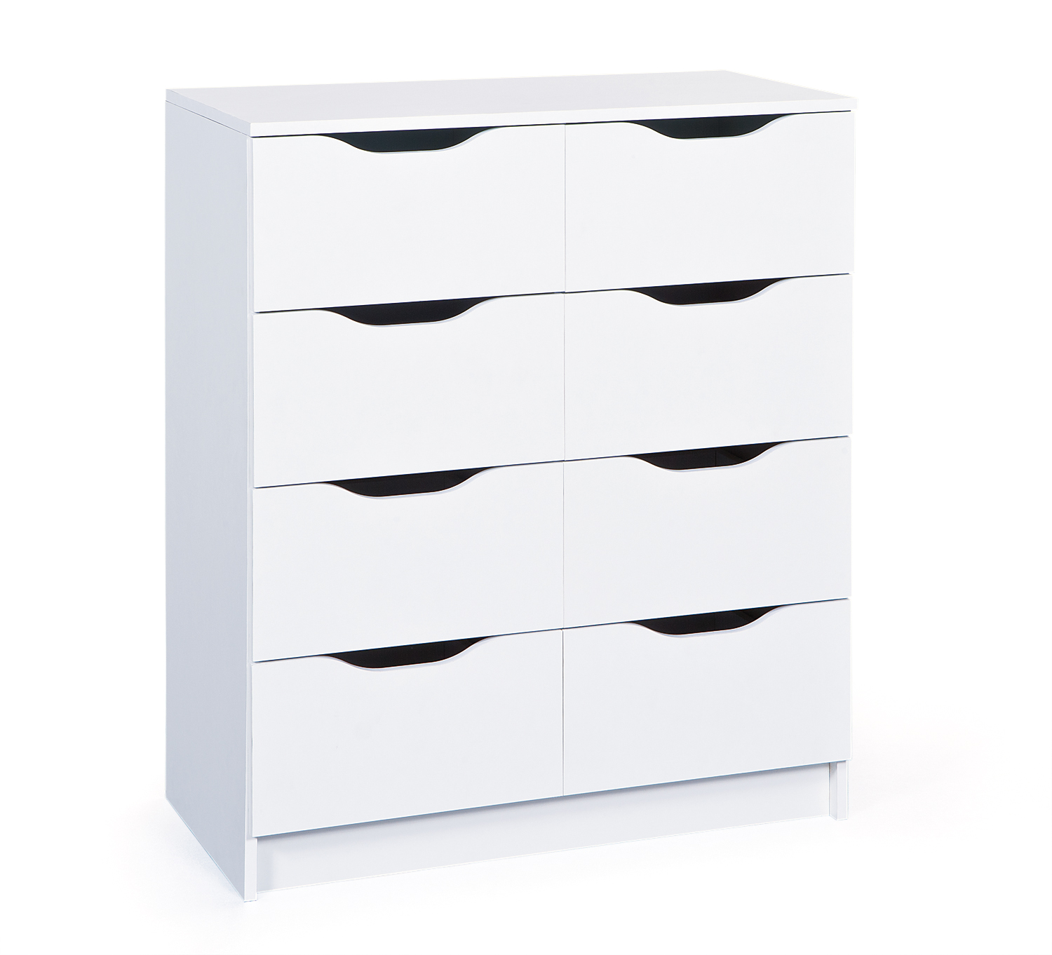 Nordic Living Collection Westphalen Kommode       Skuffer Hvid Melamin