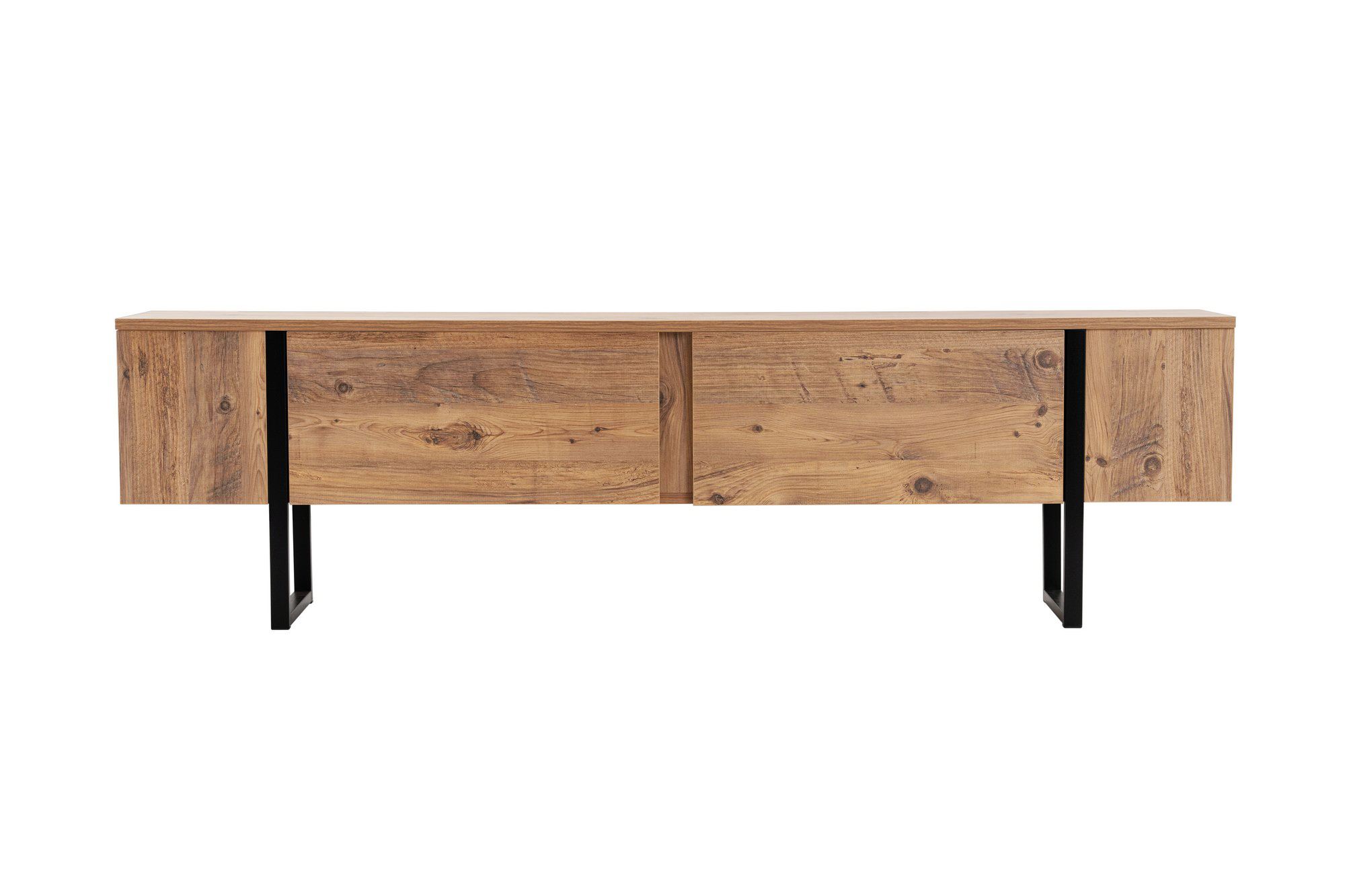 Nordvärk Serenity Tv-bord       Låger Atlantic Pine Melamin Og Sort  180x29