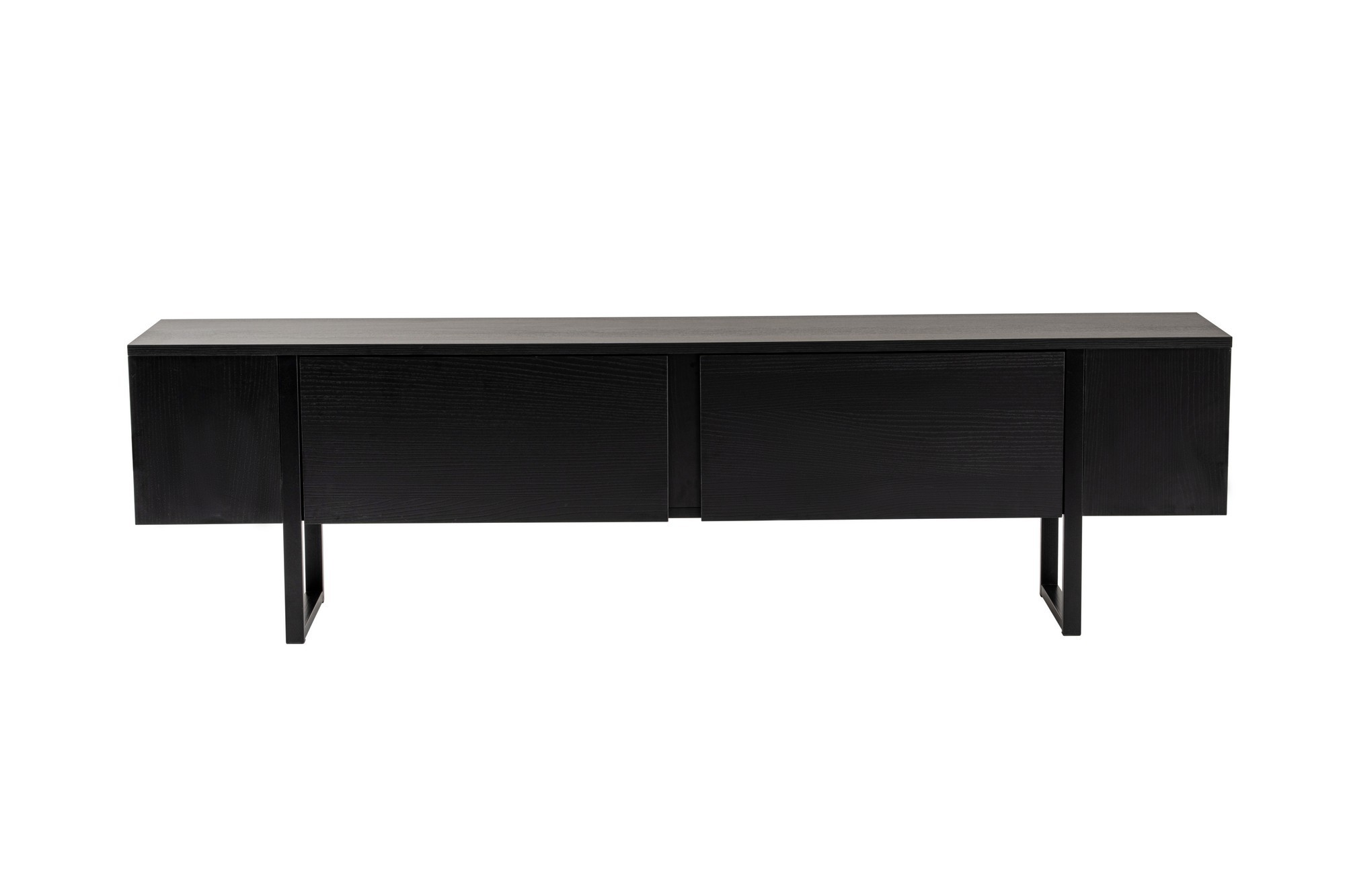 Nordvärk Serenity Tv-bord       Låger Sort Træ Melamin Og Sort  180x29