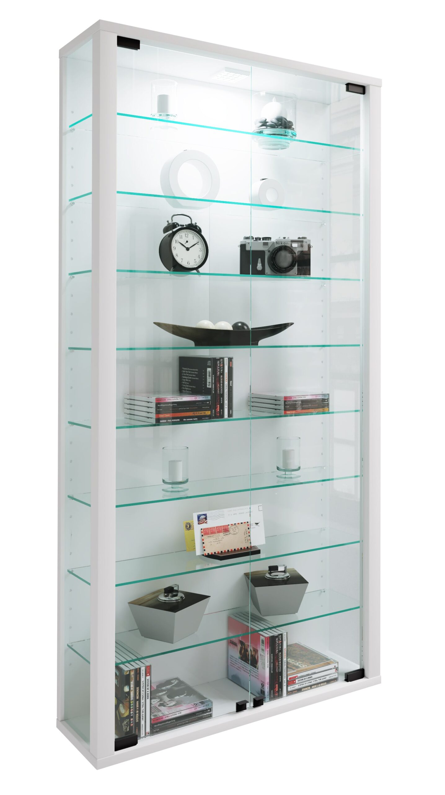 Overskab Quot Vitrosa Maxi Quot Med Led