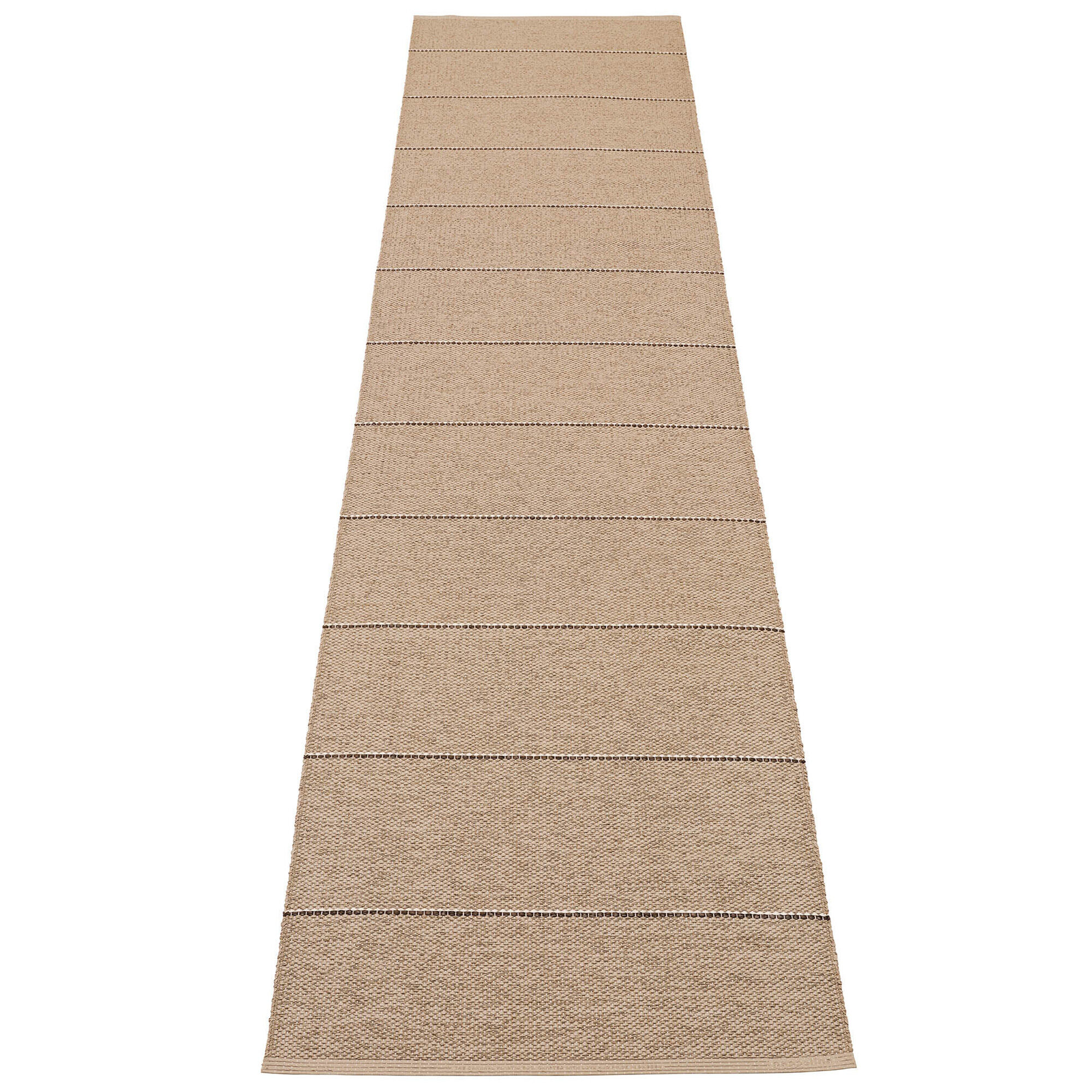 Pappelina Lea Gulvtæppe 300 70 Cm Potato Brown Vanilla