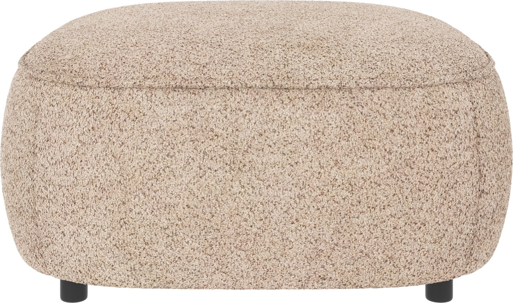 Puf Rowico Norris Lysebeige Chenille Anna Fscâ -mix Fodskammel