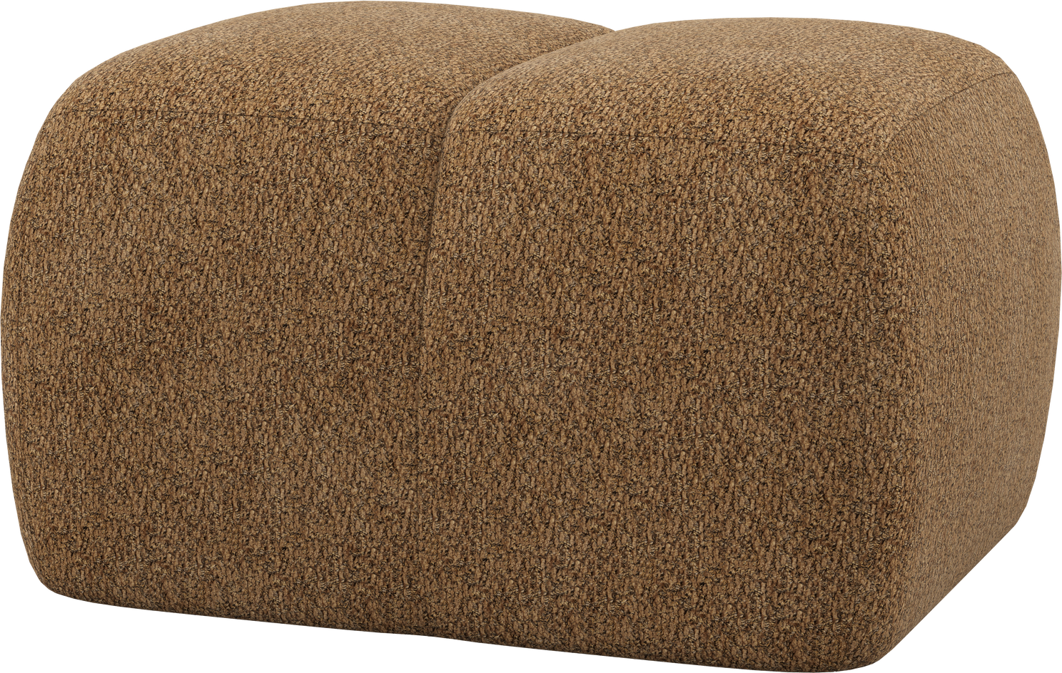 Puf Woood Mojo Honninggul Chenille Skammel Blød Valley 45x84x64 Cm