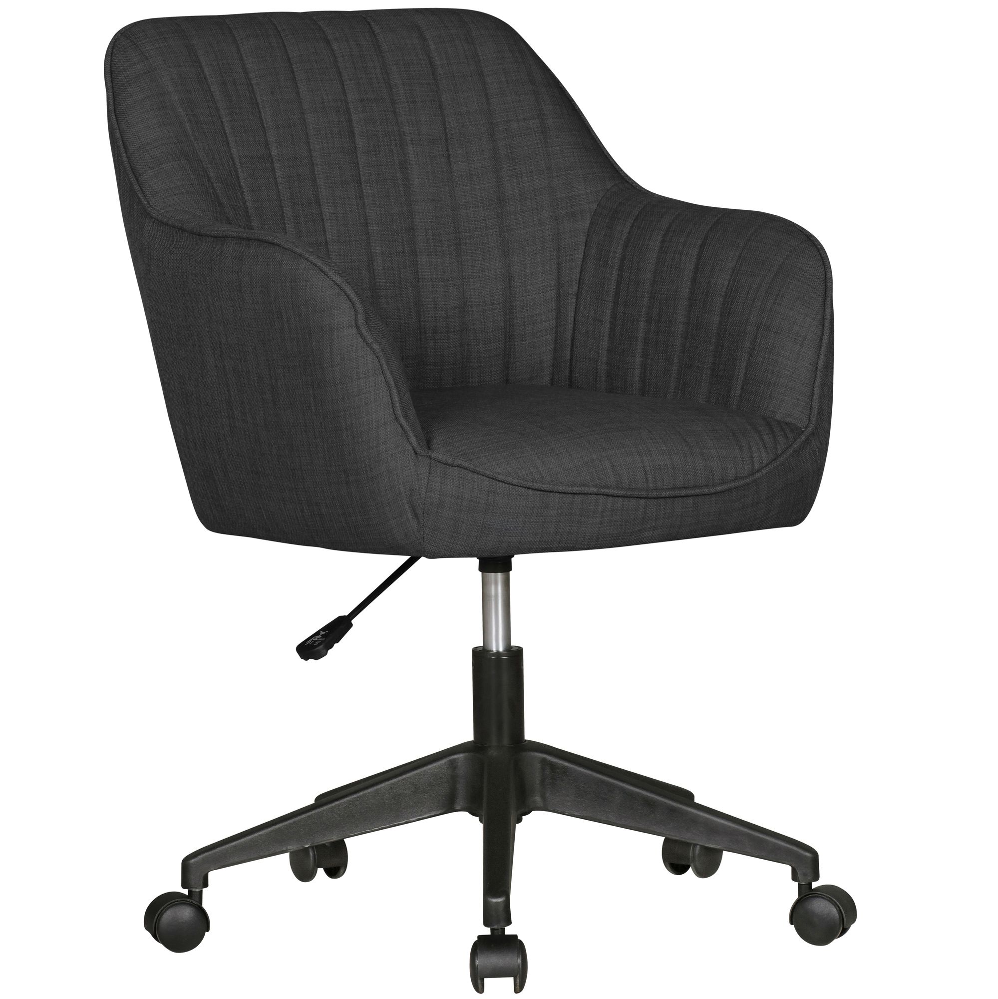Retro Kontorstol  Anthracitgrå