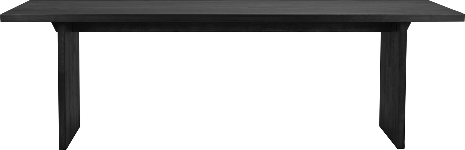 Rowico Emmett Spisebord Fsc 100 Massivt Europæisk Ask Lakeret Sort 240ã 95 Cm