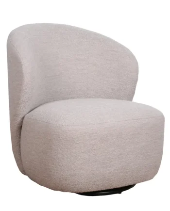 Rowico Roselawn Drejestol Lys Beige Stof