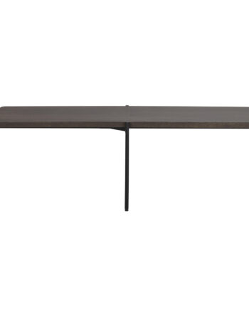 Rowico Shelton Sofabord Brun Asketræ Og Sort Metal  145x60