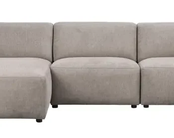 Rowico Willard   Pers  Modul Sofa     Venstre Chaiselong Beige Stof
