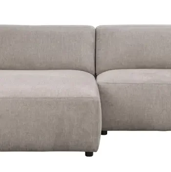 Rowico Willard   Pers  Modul Sofa     Venstre Chaiselong Beige Stof