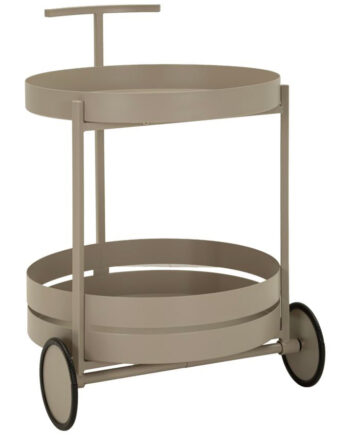 Saturn Bar Cart   Serveringsvogn   Dove Grey  40   49     61 Cm