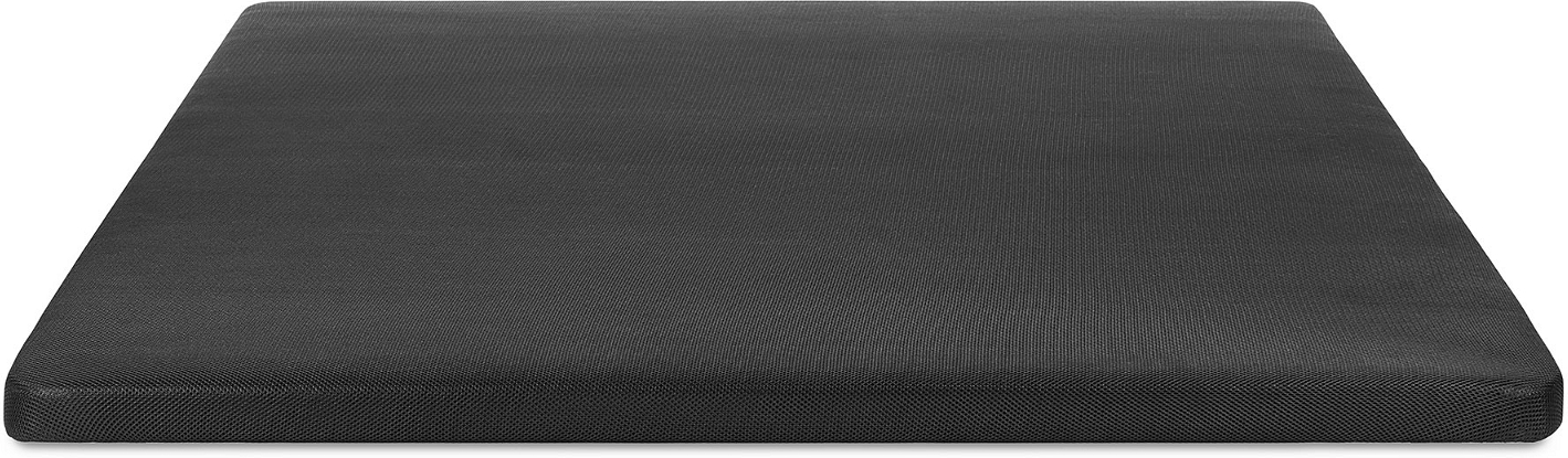 Sengebund Kave Home Under 150x190 Cm Sort 3d-stof Metalramme