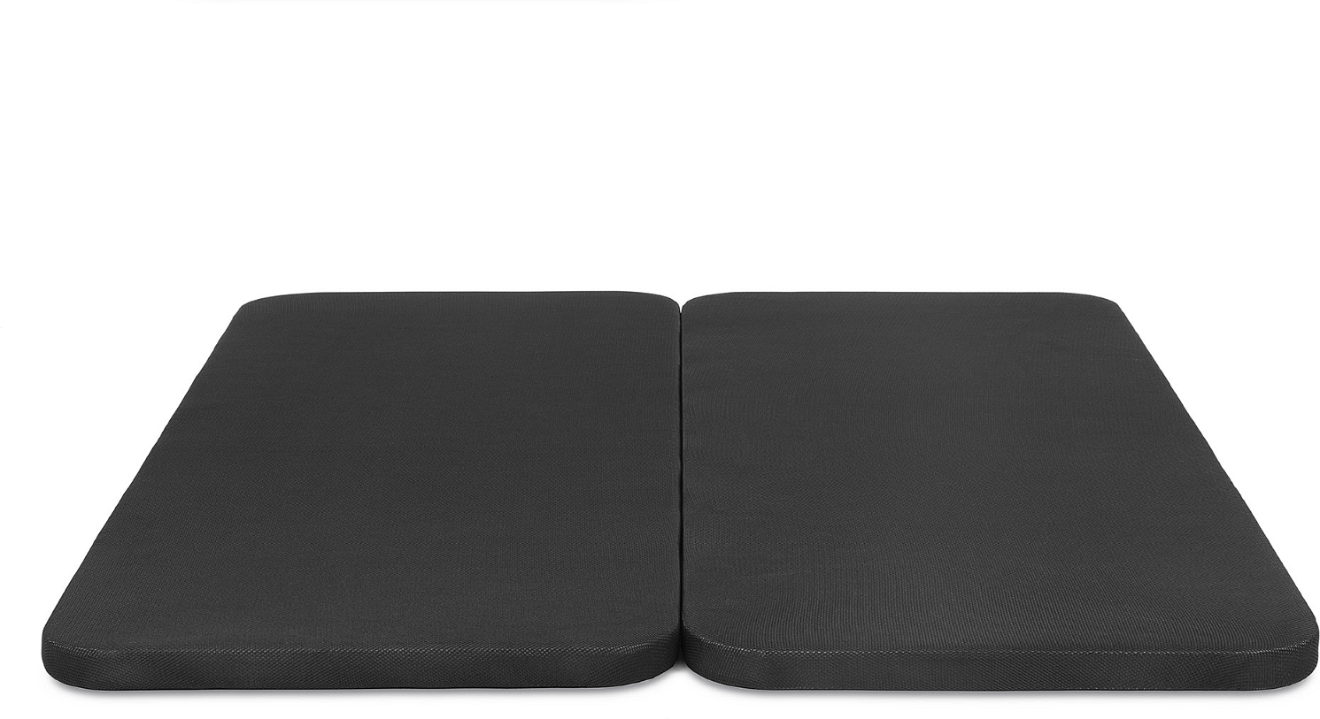 Sengebundssæt Kave Home Under 2x80x200 Cm Sort 3d-stof   Metalramme
