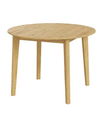 Skovby Sm120 Rundt Spisebord Massiv Naturolieret Eg  : Erling Christensen Møbler