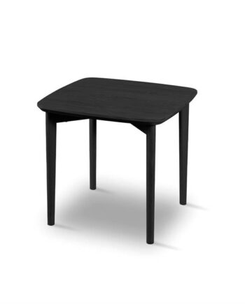 Skovby Sm240   Sm264 Sofabord 54   54 Cm Bordplade   Sortlakeret Eg  : Erling Christensen Møbler