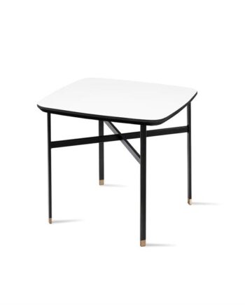 Skovby Sm240   Sm260 Sofabord 54   54 Cm Hvid Laminatbordplade  : Erling Christensen Møbler