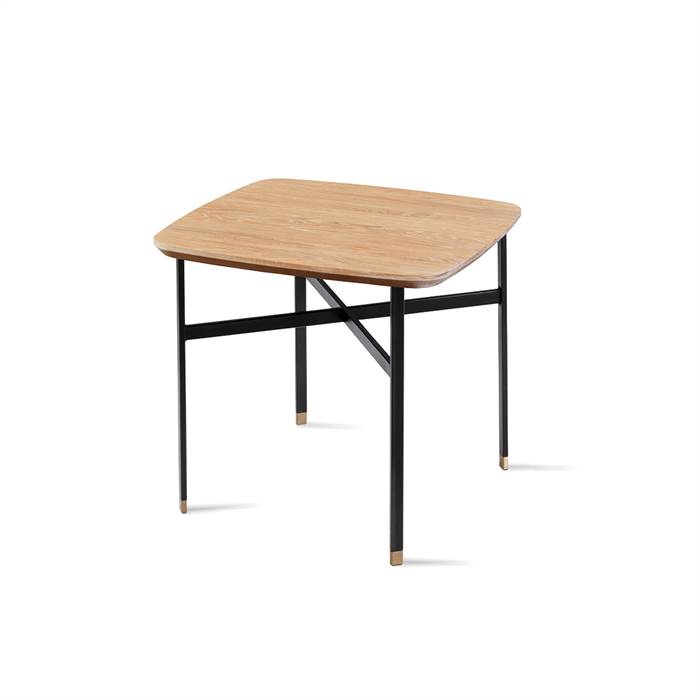 Skovby Sm240 Sm260 Sofabord 54 54 Cm Massiv Olieret Bordplade : Erling Christensen Møbler