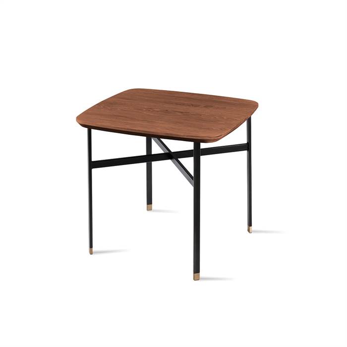 Skovby Sm240 Sm260 Sofabord 54 54 Cm Naturolieret Valnød : Erling Christensen Møbler