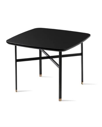 Skovby Sm240   Sm260 Sofabord 54   54 Cm Sort Nano-laminat Bordplade  : Erling Christensen Møbler
