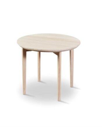 Skovby Sm241   Sm264 Sofabord   59   Cm Bordplade: Massiv Hvidolieret Eg  : Erling Christensen Møbler