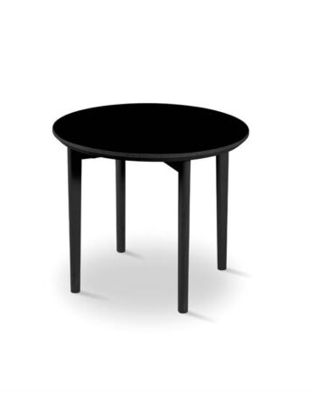 Skovby Sm241   Sm264 Sofabord   59   Cm Bordplade: Sort Nano-laminat  : Erling Christensen Møbler