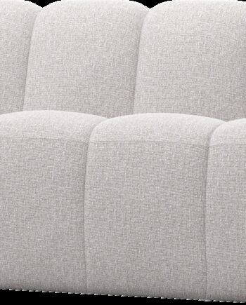 Sofabænk Spisebænk Woood Mojo 164 Cm Med Ryglæn  Beige Bouclé  Fast Polstring  100  Polyester  Martindale 100 000