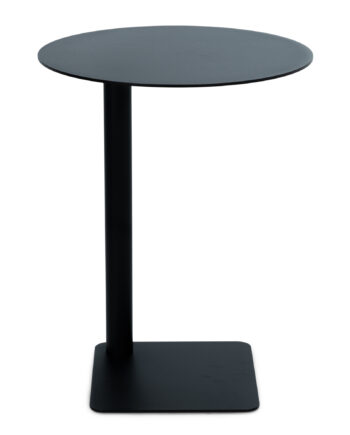 Spinder Design Sunny Højt Sidebord  Rund Sort Stål   :50