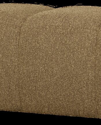 Spisebænk Uden Ryglæn Woood Mojo 164 Cm Bouclé Gul Brun 100  Polyester Til Entré Og Spiseplads