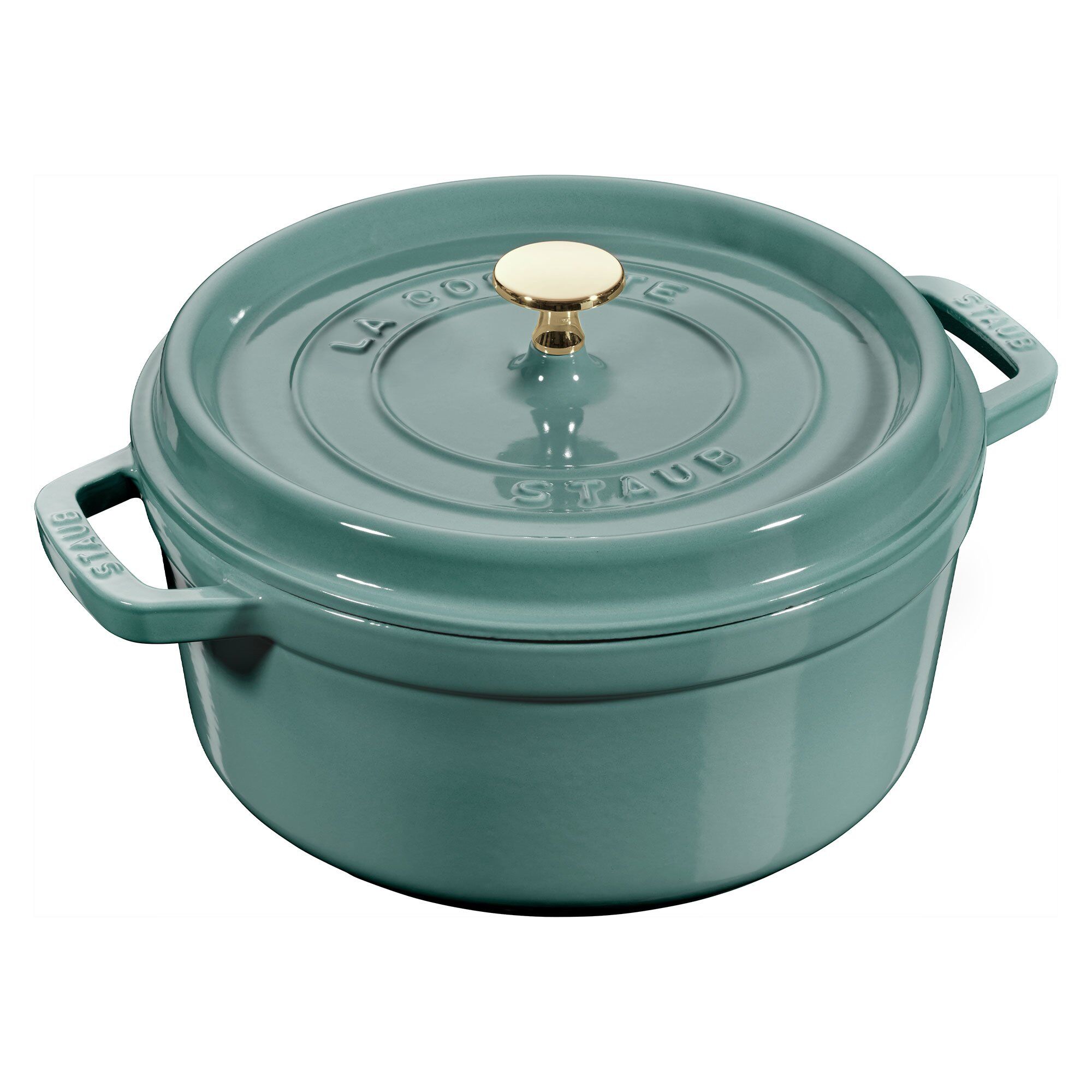 Staub Støbejernsgryde 24 Cm Eukalyptus