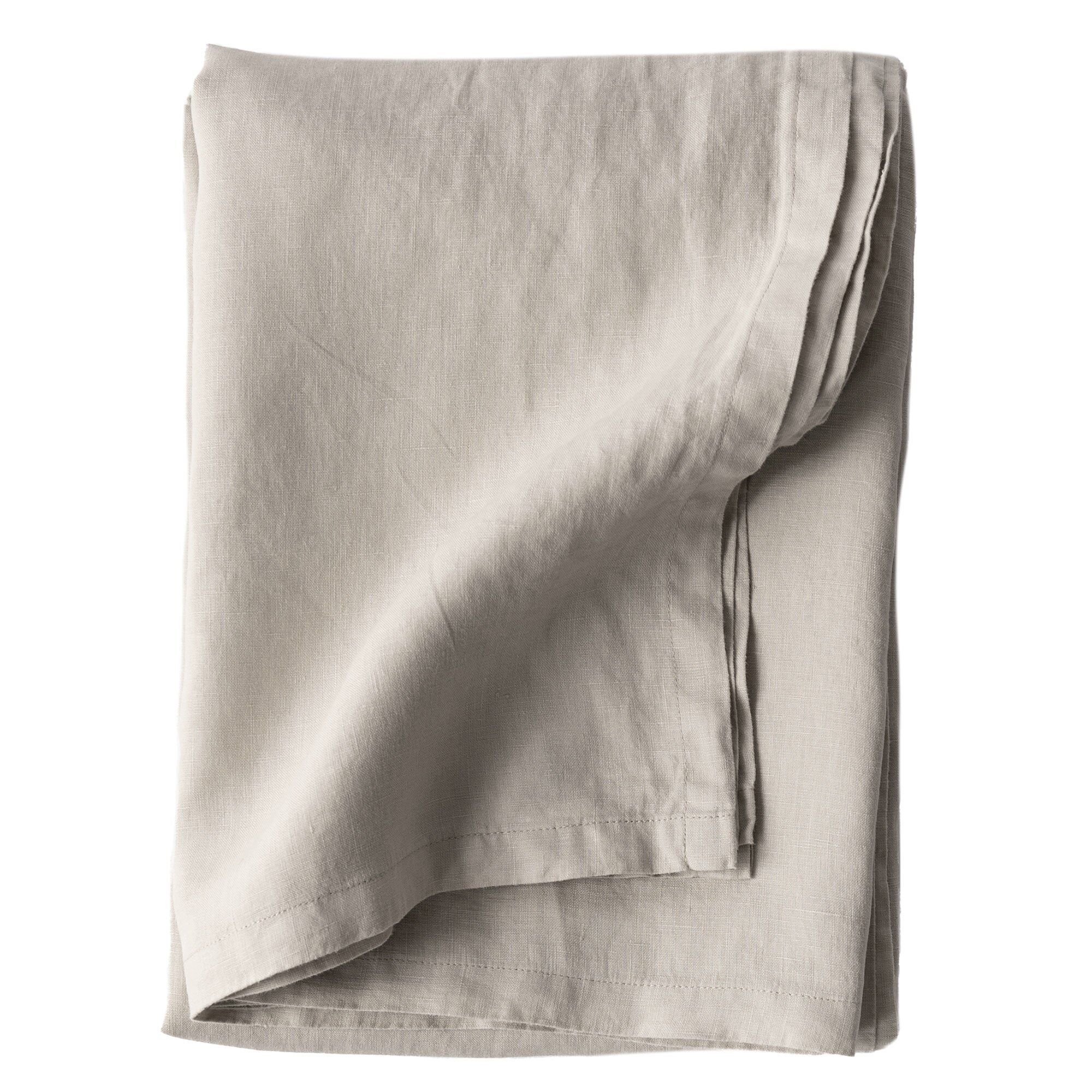 Tell Me More Dug Hør 145 270 Cm Warm Grey